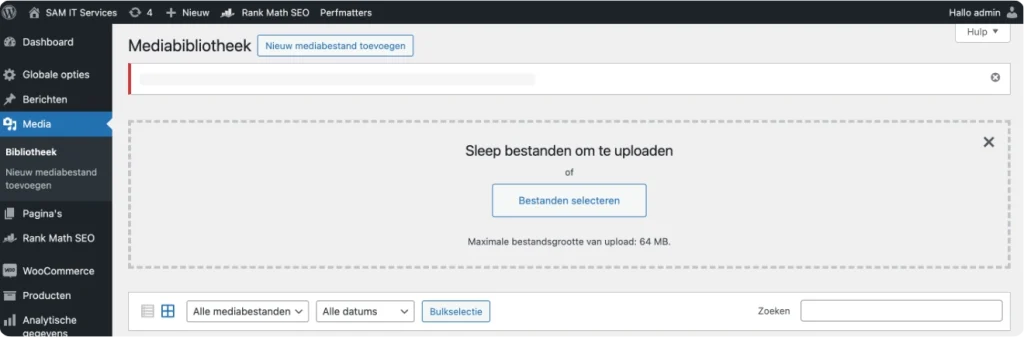 Afbeeldingen toevoegen in WordPress