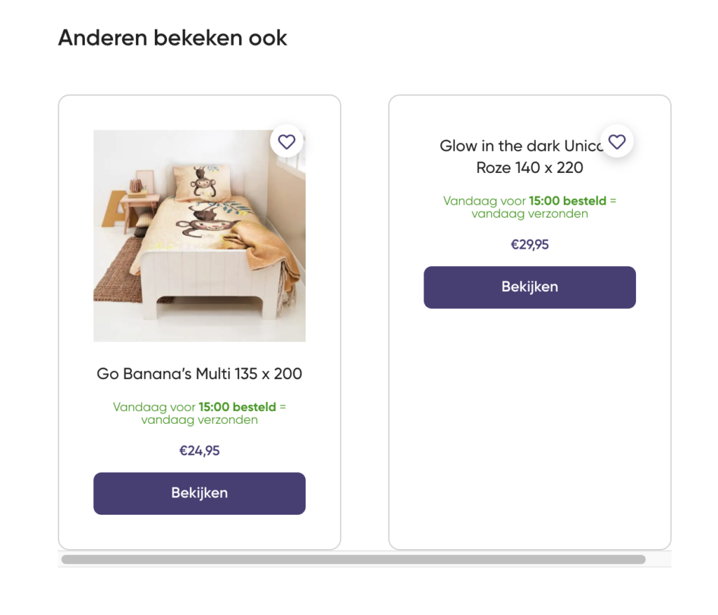 Het blok Anderen bekeken ook met twee dekbedovertrekken