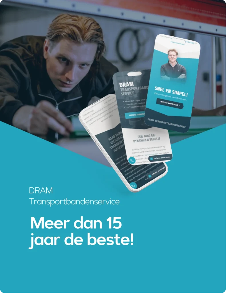 DRAM Transportbandenservice — Meer dan 15 jaar de beste, de website op drie telefoons