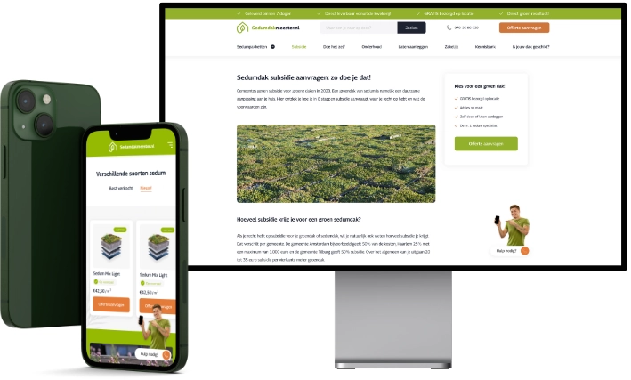 Responsive webdesign voorbeeld