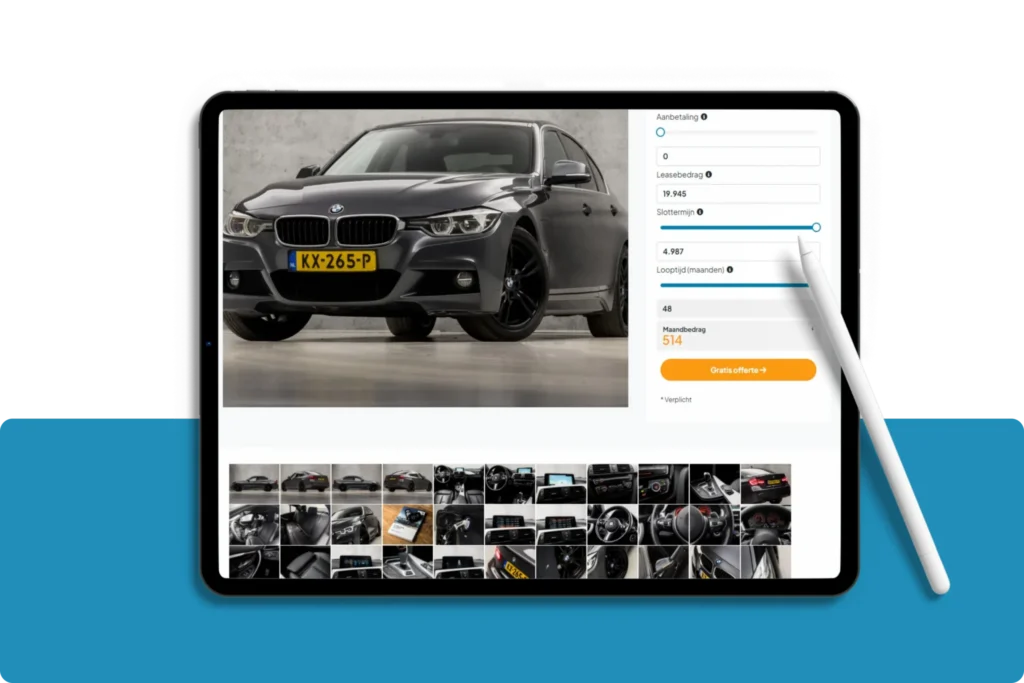 Escar lease voorbeeld 3