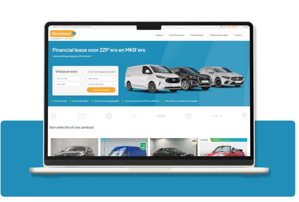 Escar lease voorbeeld 4