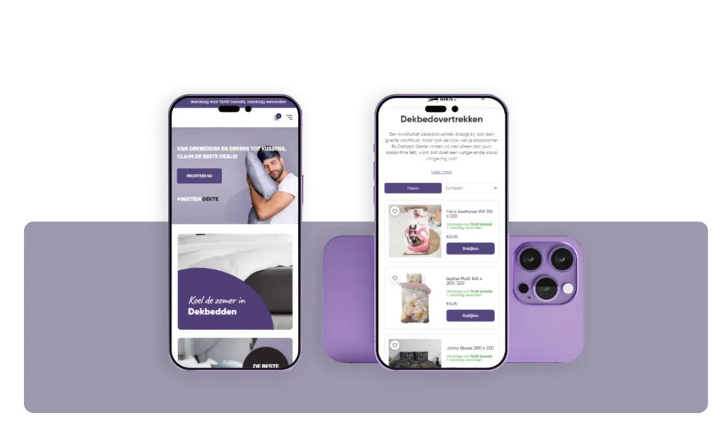 Dekbed webshop
