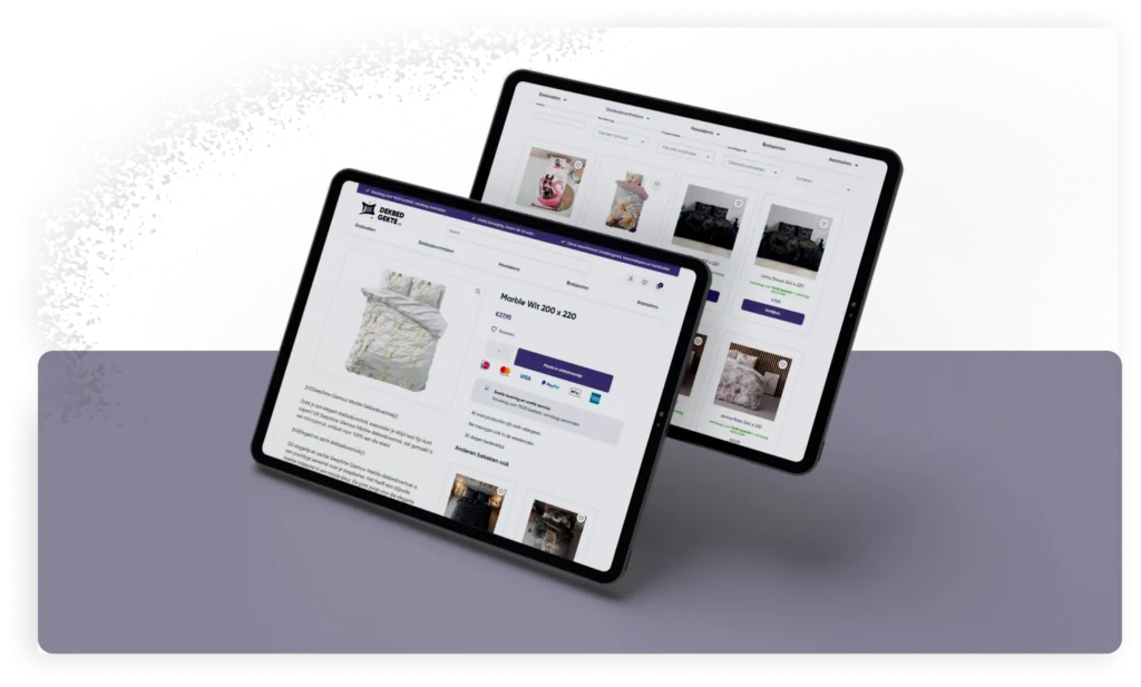 Dekbed website