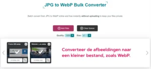Oude content vervangen