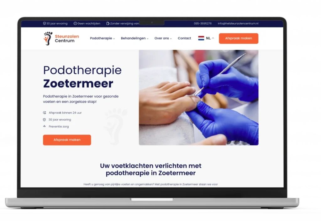Steunzolencentrum Display
