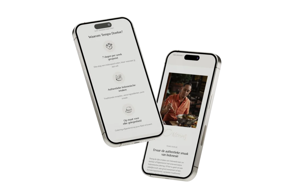 Tempo doeloe dubbel telefoon