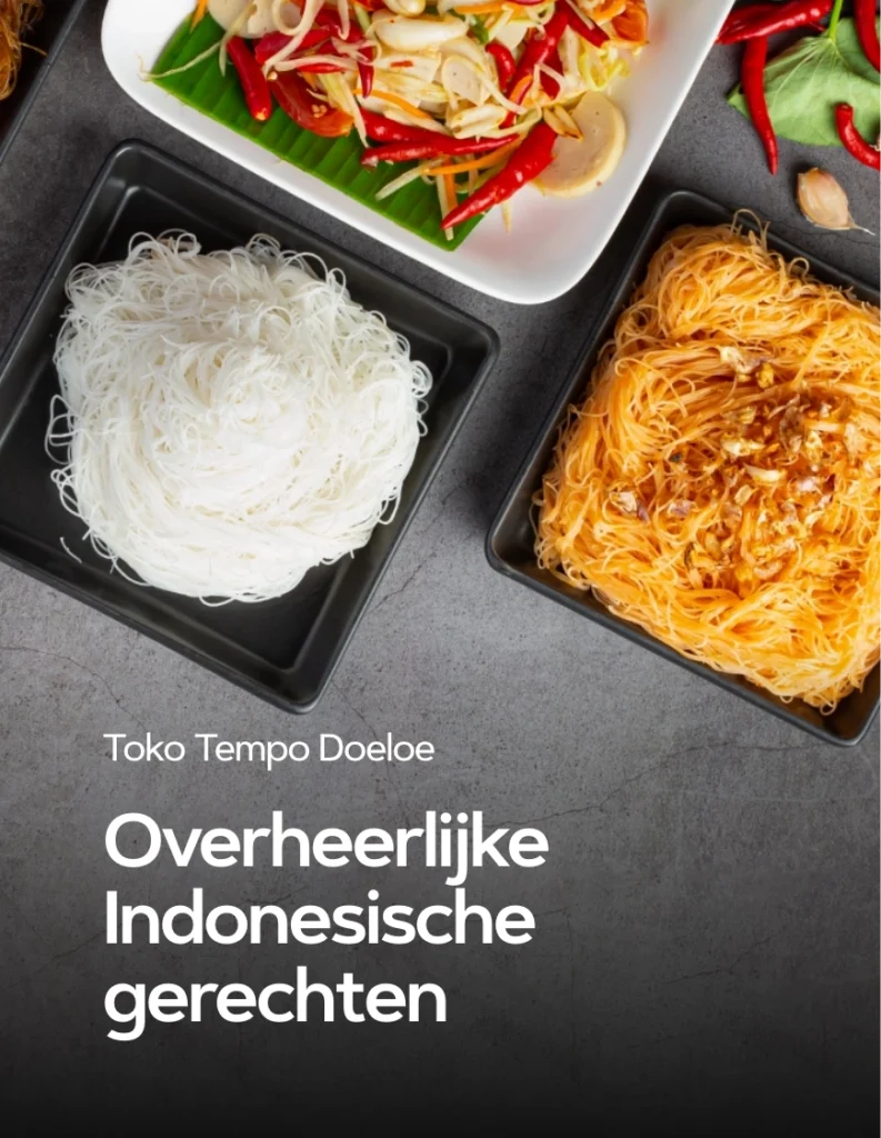 Toko Tempo Doeloe — Overheerlijke Indonesische gerechten, met bakjes bami en mihoen