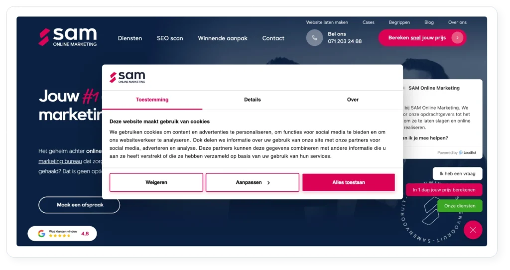 Voorbeeld CookBot
