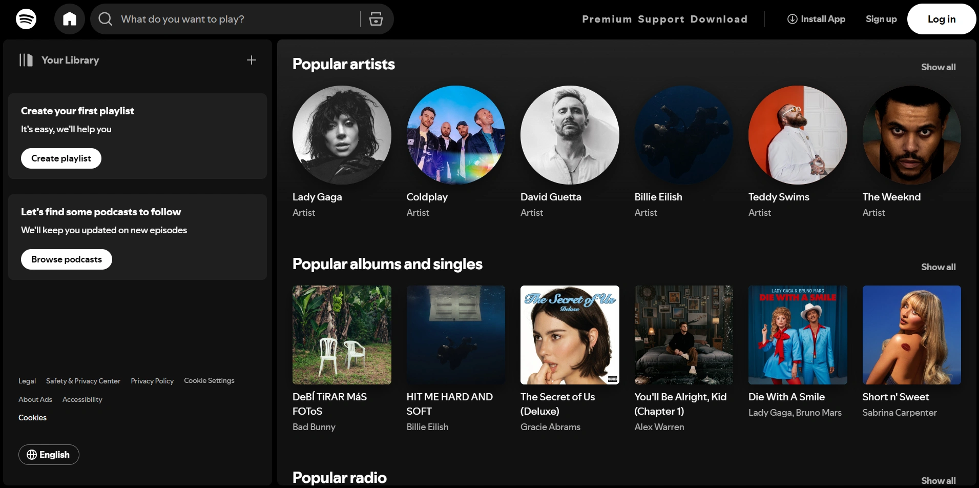 Een voorbeeld van correct kleurgebruik in marketing (Spotify)